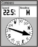 GARMIN Edge 305 Kompass