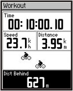 GARMIN Edge 305 Virtueller Trainingspartner