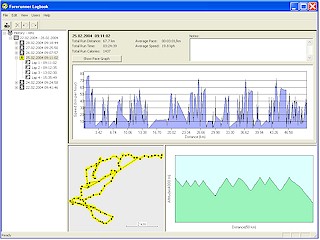 Grafische Auswertungen mit Forerunner Logbook