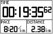 GARMIN Forerunner 201 Timer