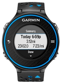 GARMIN Forerunner 620 schwarz/blau