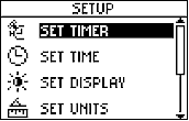 GARMIN Foretrex 101 Einstellungen