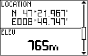 GARMIN Foretrex 101 Trip Computer Ansicht 3