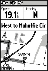 GARMIN GPSMAP60 Karte