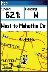 GARMIN GPSMAP76CS Karte
