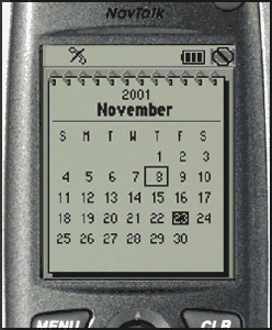 GARMIN NavTalk GSM Kalender