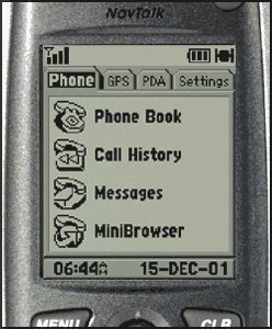 GARMIN NavTalk GSM Telefon