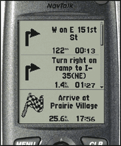 GARMIN NavTalk GSM Route