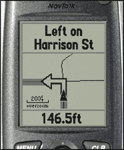 GARMIN NavTalk GSM Richtungswechsel