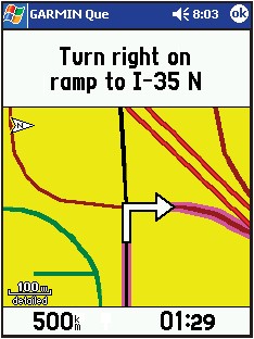 GARMIN Que Autozoom