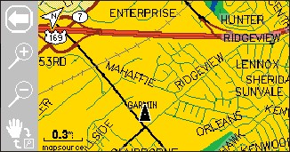 GARMIN StreetPilot 2610/2620 Karte
