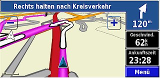 GARMIN StreetPilot 7500 3D-Karte