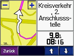 GARMIN Zumo 550 Autozoom