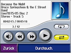 GARMIN Zumo 550 MP3-Player