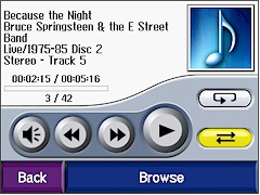 GARMIN Zumo 550 MP3-Player