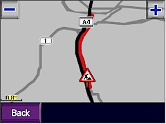 GARMIN Zumo 550 Map with Traffic Incident