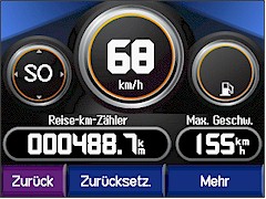 GARMIN Zumo 550 Trip Computer