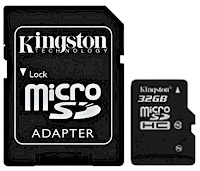 Kingston uSD/SD-Speicherkarte 32 GB