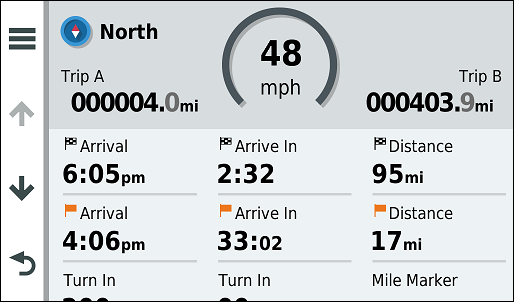 GARMIN Camper 780 - Trip Computer 1 of 3