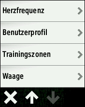 GARMIN Edge 510 Einstellungen (2 von 2)