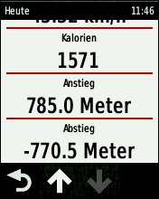 GARMIN Edge 510 Protokoll (3 von 3)