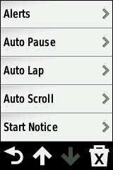GARMIN Edge 810 Activity Profile (2 of 2)