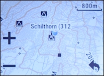 GARMIN epix - Topografische Schweizerkarte (800 m)