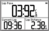 GARMIN Forerunner 205 Runde