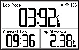 GARMIN Forerunner 305 Runde