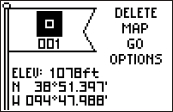 GARMIN Foretrex 401 Waypoint