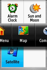 GARMIN GPSmap 62 / 62s / 62st Main Menu (4 of 4)