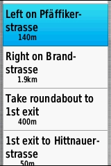GARMIN GPSmap 62 / 62s / 62st Route