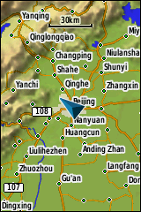 GARMIN GPSmap 64 / 64s / 64st - Grundkarte Beispiel China