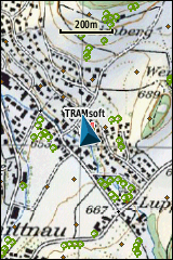 GARMIN GPSmap 64 / 64s / 64st - Topografische Karte der Schweiz, Rasterkarte Hittnau