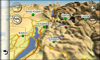 GARMIN Nuvi 3790T - 3D-Karte ohne Datenfelder