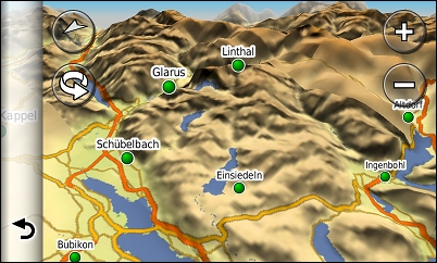 GARMIN Nuvi 3790T - 3D Map with no Data Fields