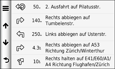 GARMIN Nuvi 3790T - Navigationsanweisungen
