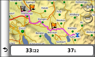 GARMIN Nuvi 3790T - Route