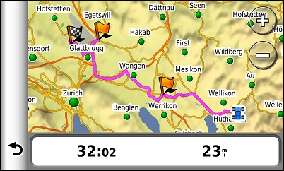 GARMIN Nuvi 3790T - Route