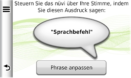 GARMIN Nuvi 3790T - Sprachbefehl