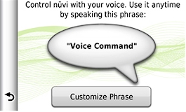 GARMIN Nuvi 3790T - Voice Command