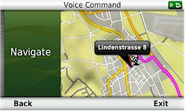 GARMIN Nuvi 3790T -  Voice Command: Start Navigation ?