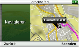 GARMIN Nuvi 3790T - Sprachbefehl: Navigation beginnen ?