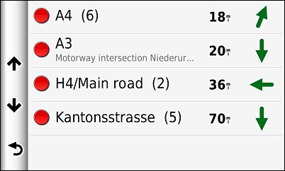 GARMIN Nuvi 3790T - Traffic Messages