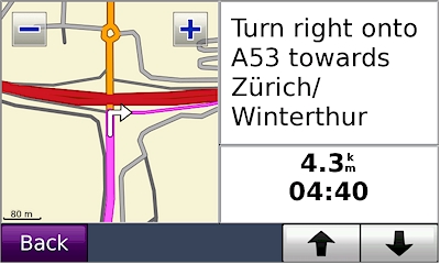 GARMIN Nuvi 5000 - Autozoom