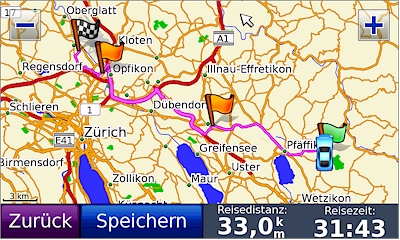 GARMIN Nuvi 5000 - Route