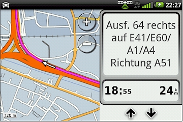 GARMIN nuvifone A50 - Autozoom