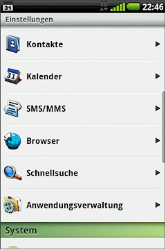 GARMIN nuvifone A50 - Einstellungen 2 von 4