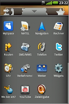 GARMIN nuvifone A50 - Extras im Android-Modus 2 von 2