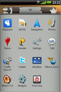 GARMIN nuvifone A50 - Extras in Android mode 2 of 2